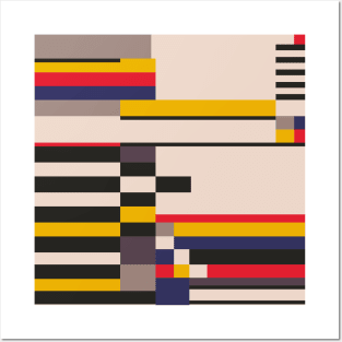 Geometric design - Bauhaus inspired Posters and Art